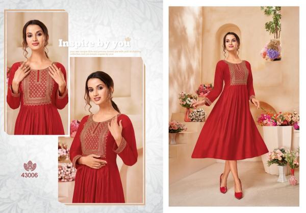 Kapil Trendz Bullet Fancy Wear silk Designer Kurti Collection